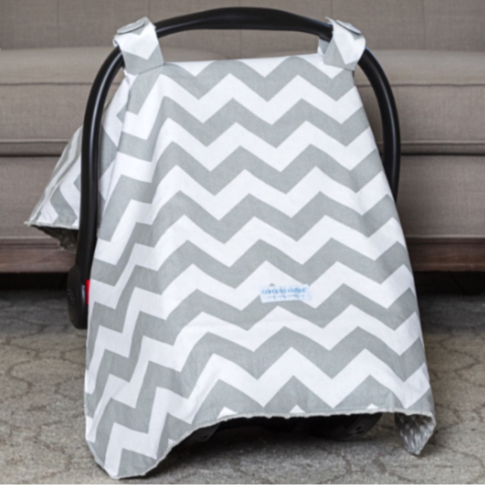 Car seat Canopy Kennedy model- blue yellow